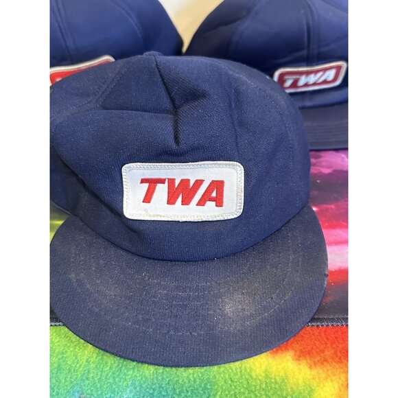 Vintage TWA Winter SnapBack Hats‎ Lot 3 - Picture 3 of 10
